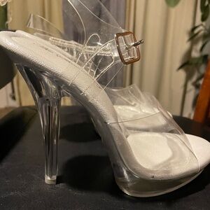 White Elegant High Heels